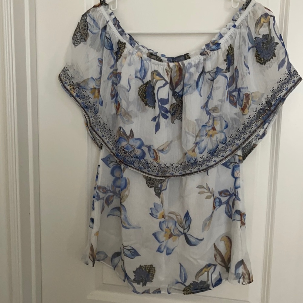 White House Black Market off-the-shoulder top